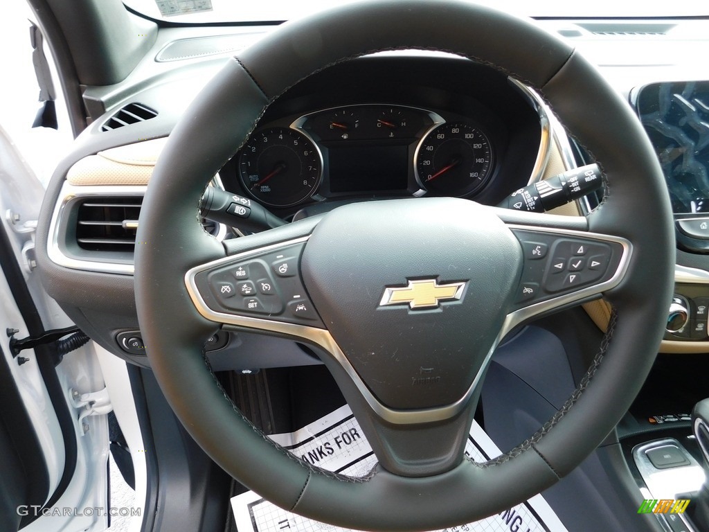 2023 Chevrolet Equinox Premier AWD Jet Black/Maple Sugar Steering Wheel Photo #145425348