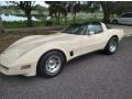 Beige 1981 Chevrolet Corvette Coupe Exterior