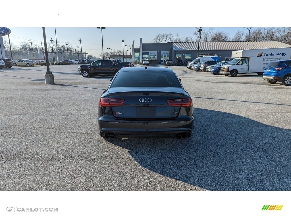 2017 S6 4.0 TFSI Prestige quattro - Moonlight Blue Metallic / Arras Red photo #4