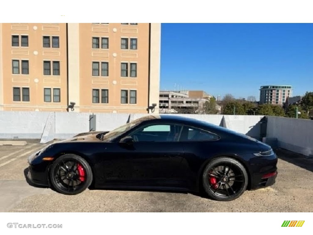 2022 911 Carrera 4 GTS - Jet Black Metallic / GTS Carmine Red photo #1