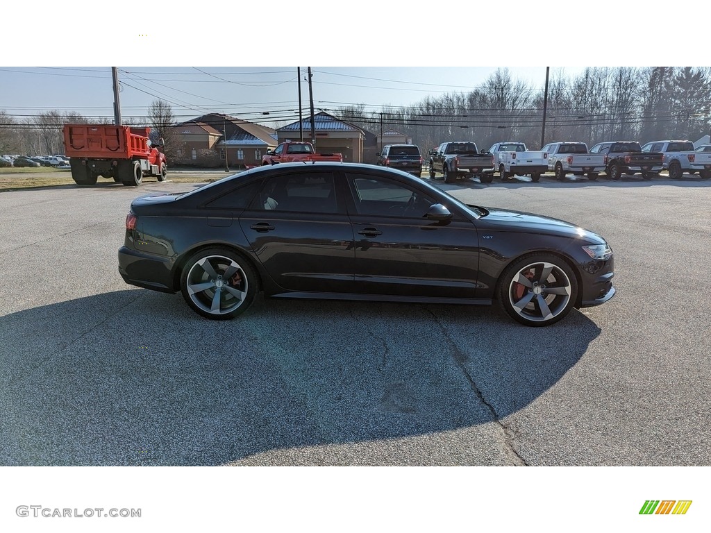 2017 S6 4.0 TFSI Prestige quattro - Moonlight Blue Metallic / Arras Red photo #6