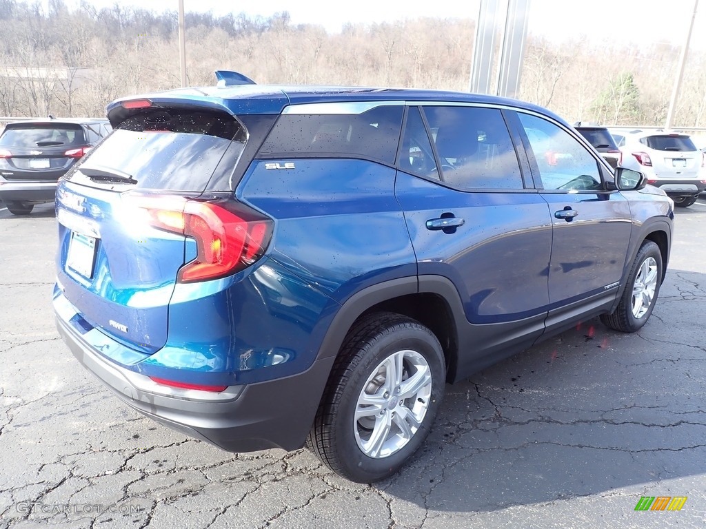 2020 Terrain SLE AWD - Blue Emerald Metallic / Jet Black photo #7