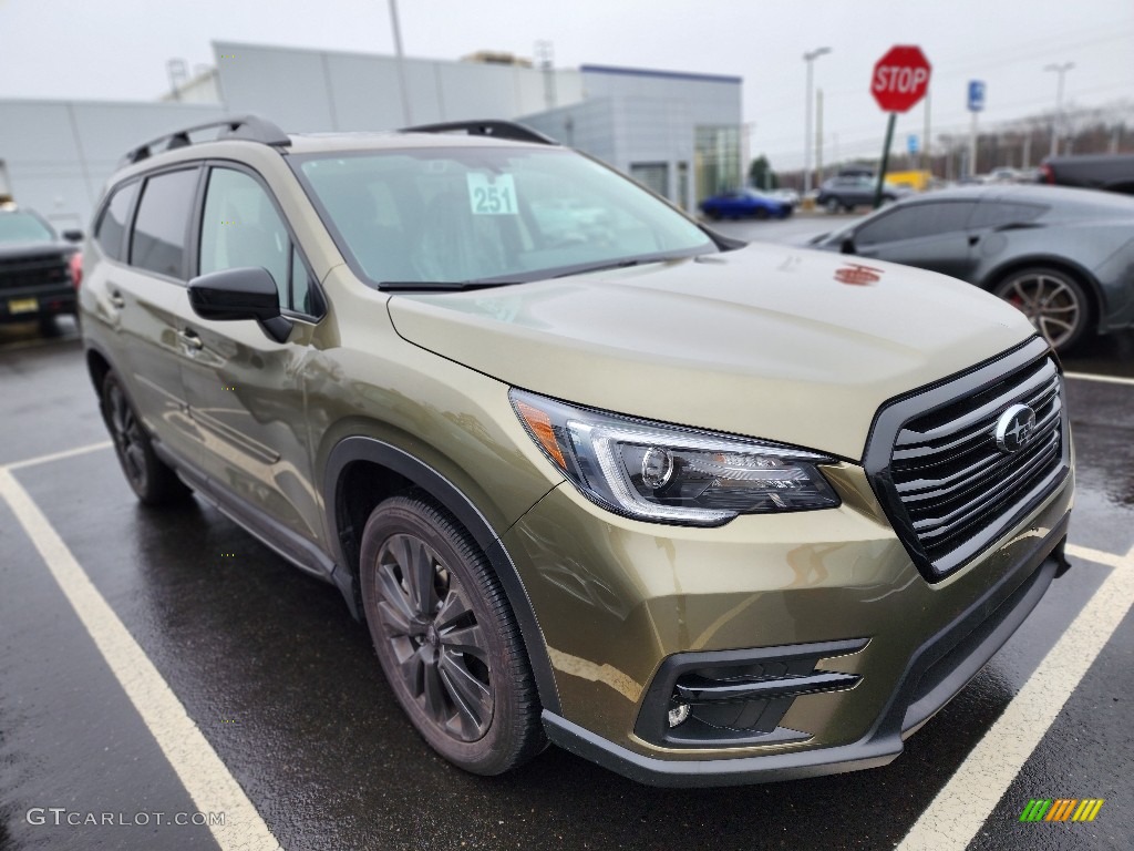 Autumn Green Metallic 2022 Subaru Ascent Onyx Edition Exterior Photo #145426058