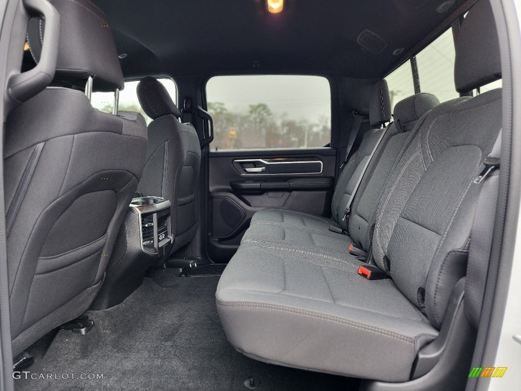 Black Interior 2023 Ram 1500 Big Horn Night Edition Crew Cab 4x4 Photo #145426359