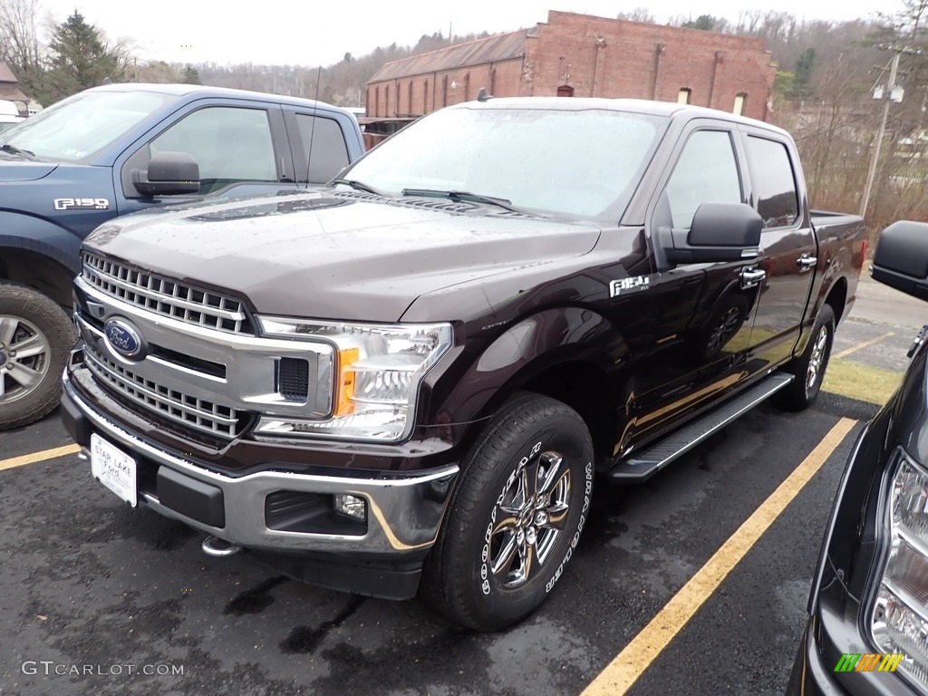 2020 F150 XLT SuperCrew 4x4 - Magma Red / Black photo #1