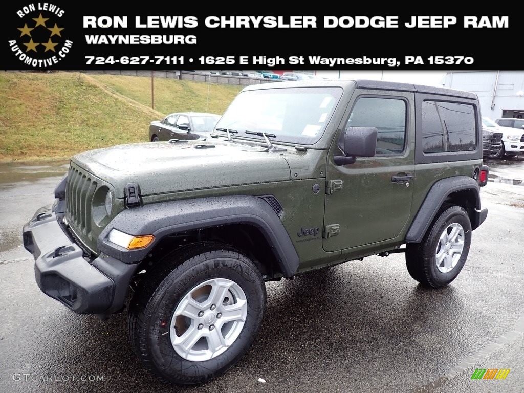 Sarge Green Jeep Wrangler