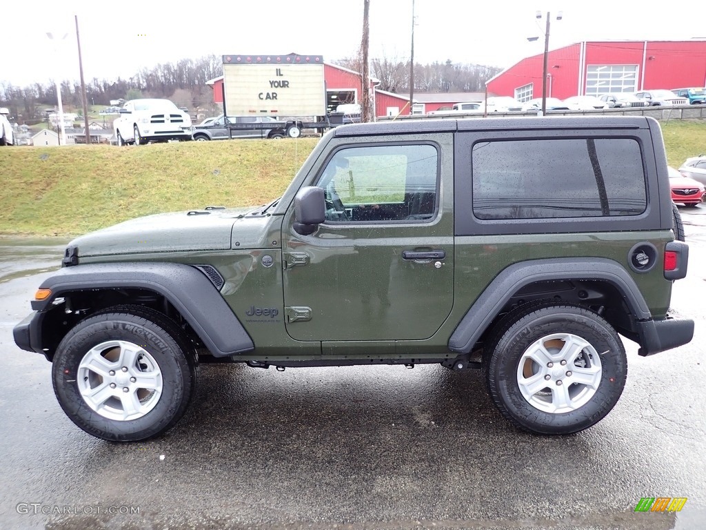 2023 Wrangler Sport 4x4 - Sarge Green / Black photo #2