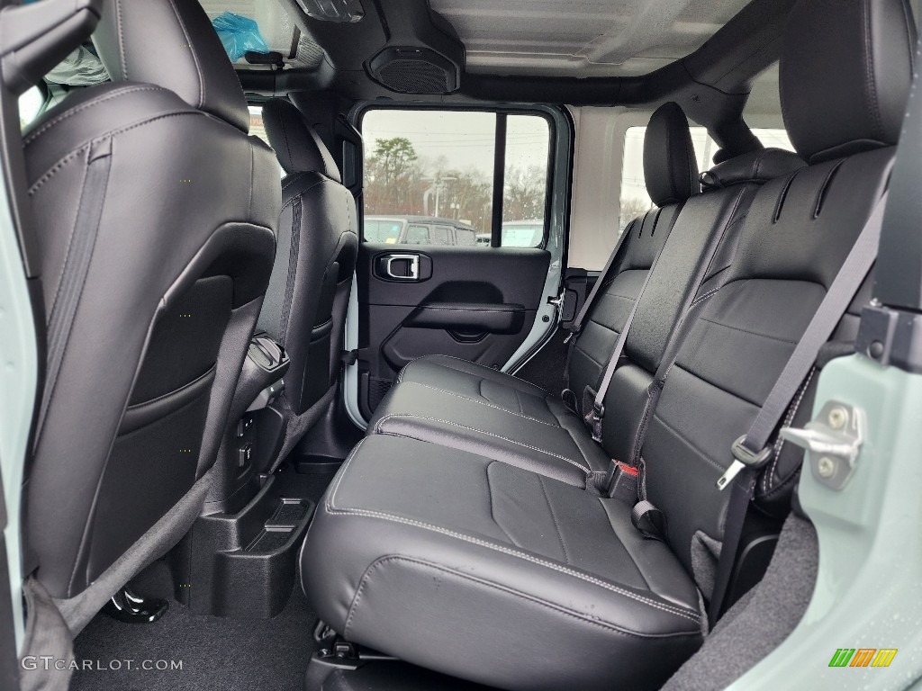 2023 Jeep Wrangler Unlimited Sahara 4XE Hybrid Rear Seat Photo #145428008