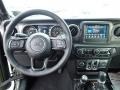 Black 2023 Jeep Wrangler Sport 4x4 Dashboard
