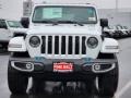 Bright White - Wrangler Unlimited Sahara 4XE Hybrid Photo No. 2