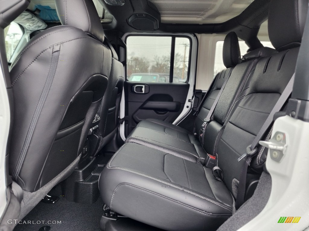 2023 Jeep Wrangler Unlimited Sahara 4XE Hybrid Rear Seat Photo #145428345
