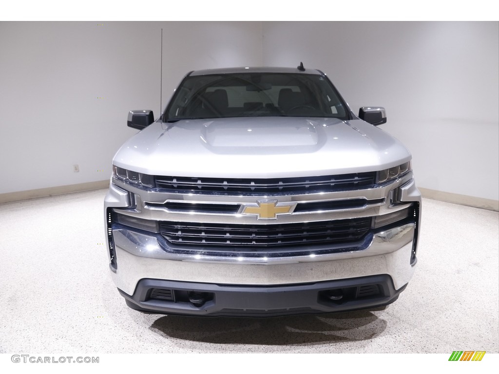 2021 Silverado 1500 LT Double Cab 4x4 - Silver Ice Metallic / Jet Black photo #2
