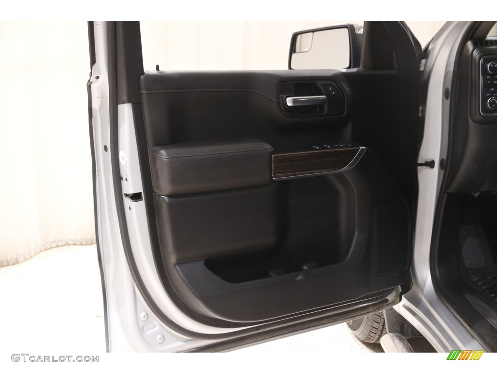 2021 Chevrolet Silverado 1500 LT Double Cab 4x4 Jet Black Door Panel Photo #145428687