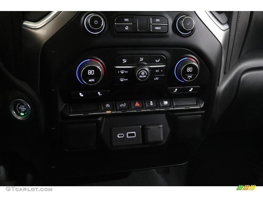 2021 Chevrolet Silverado 1500 LT Double Cab 4x4 Controls Photos