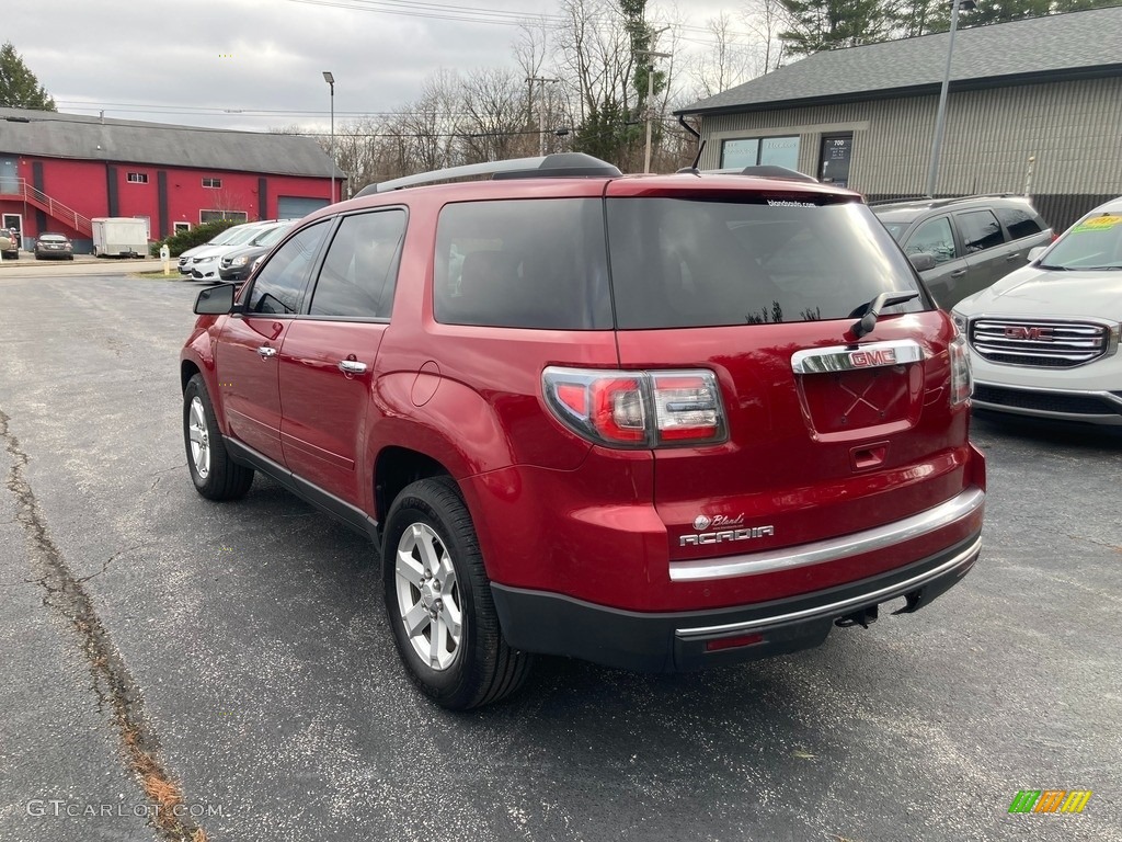 2013 Acadia SLE - Crystal Red Tintcoat / Ebony photo #3