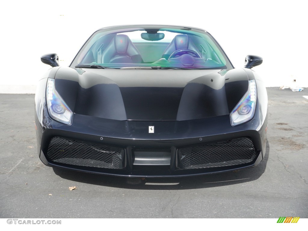 Nero (Black) 2018 Ferrari 488 Spider Standard 488 Spider Model Exterior Photo #145430259
