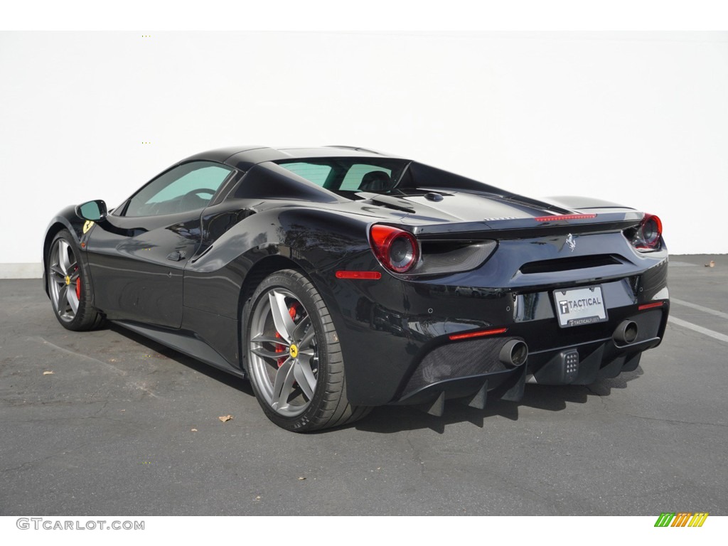 Nero (Black) 2018 Ferrari 488 Spider Standard 488 Spider Model Exterior Photo #145430460