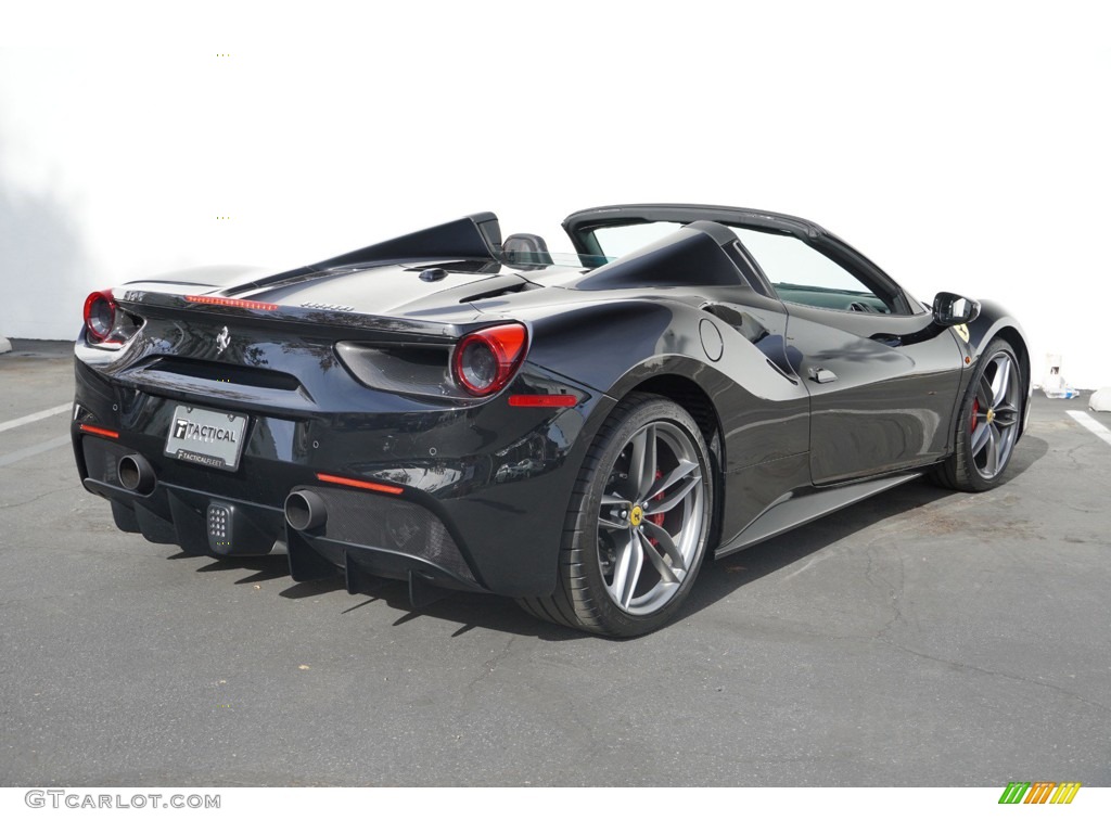 Nero (Black) 2018 Ferrari 488 Spider Standard 488 Spider Model Exterior Photo #145430595