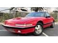 Bright Red 1989 Buick Reatta Coupe Exterior