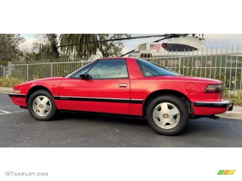 Bright Red 1989 Buick Reatta Coupe Exterior Photo #145431030