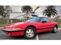 Bright Red 1989 Buick Reatta Coupe Exterior