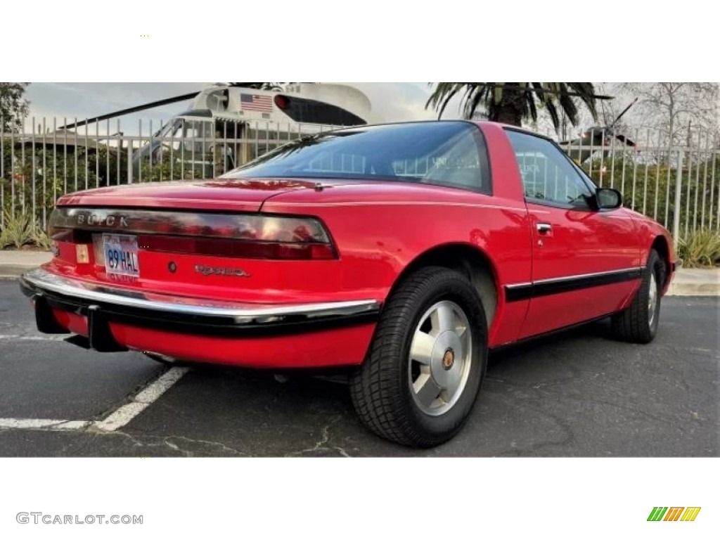 Bright Red 1989 Buick Reatta Coupe Exterior Photo #145431072