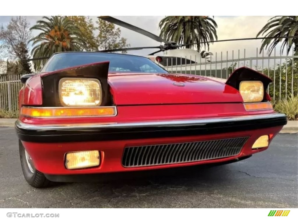 Bright Red 1989 Buick Reatta Coupe Exterior Photo #145431201