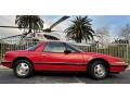 Bright Red 1989 Buick Reatta Coupe Exterior