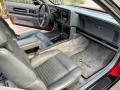 1989 Buick Reatta Gray Interior Prime Interior Photo
