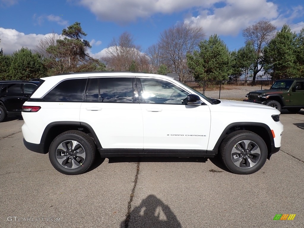 Bright White 2023 Jeep Grand Cherokee 4XE Exterior Photo #145431432