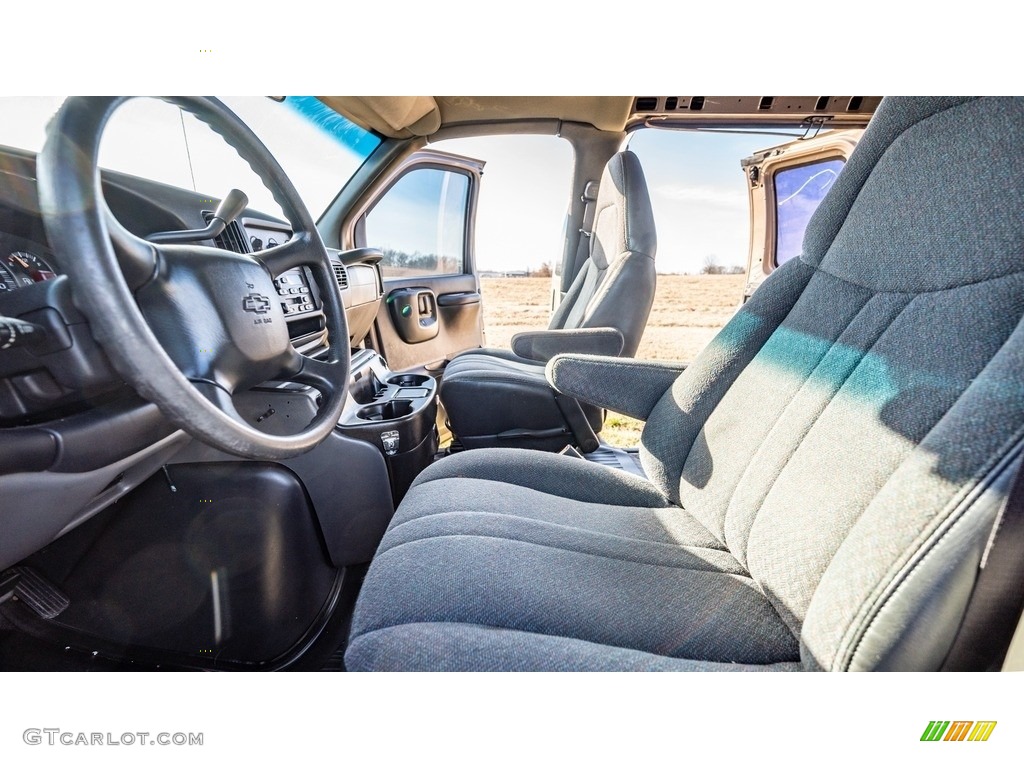 2002 Chevrolet Express 3500 Extended Cargo Van Front Seat Photo #145431444