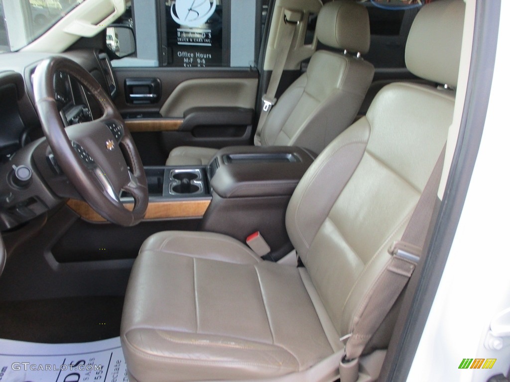 2014 Chevrolet Silverado 1500 LTZ Z71 Crew Cab 4x4 Front Seat Photo #145431504
