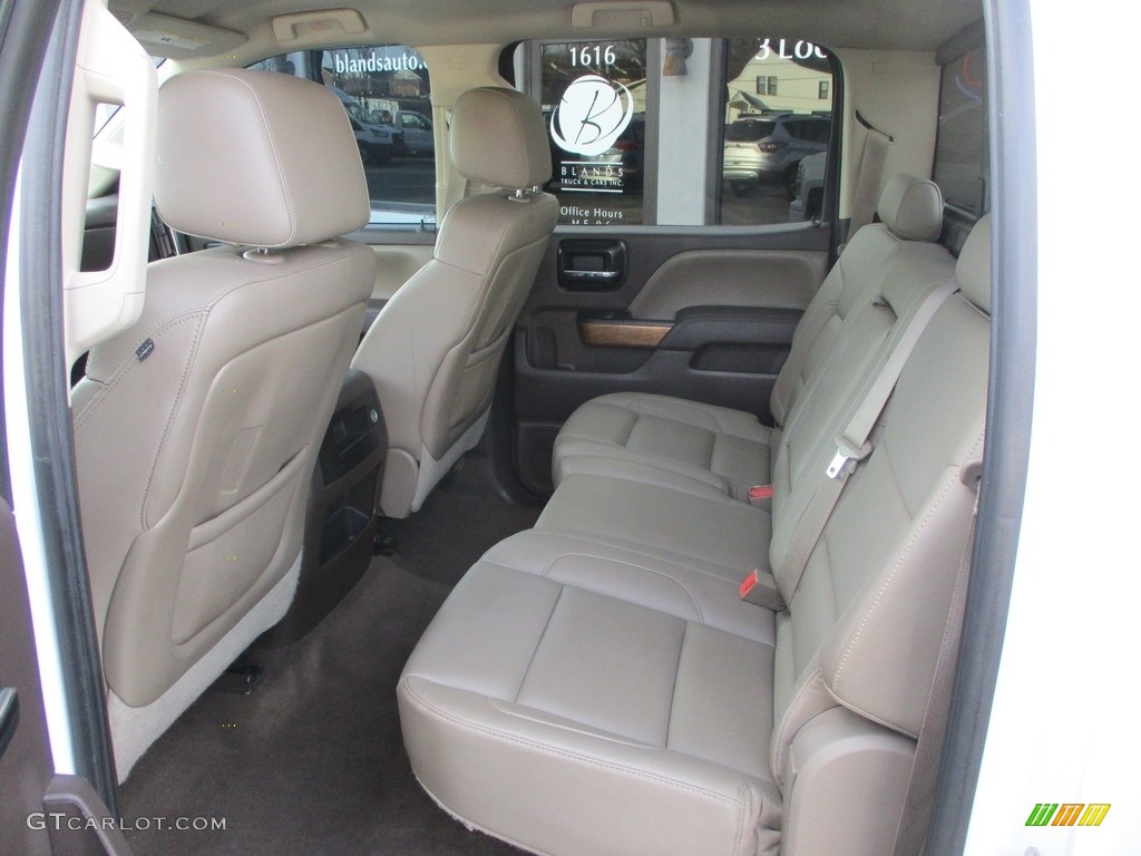 2014 Chevrolet Silverado 1500 LTZ Z71 Crew Cab 4x4 Rear Seat Photo #145431528