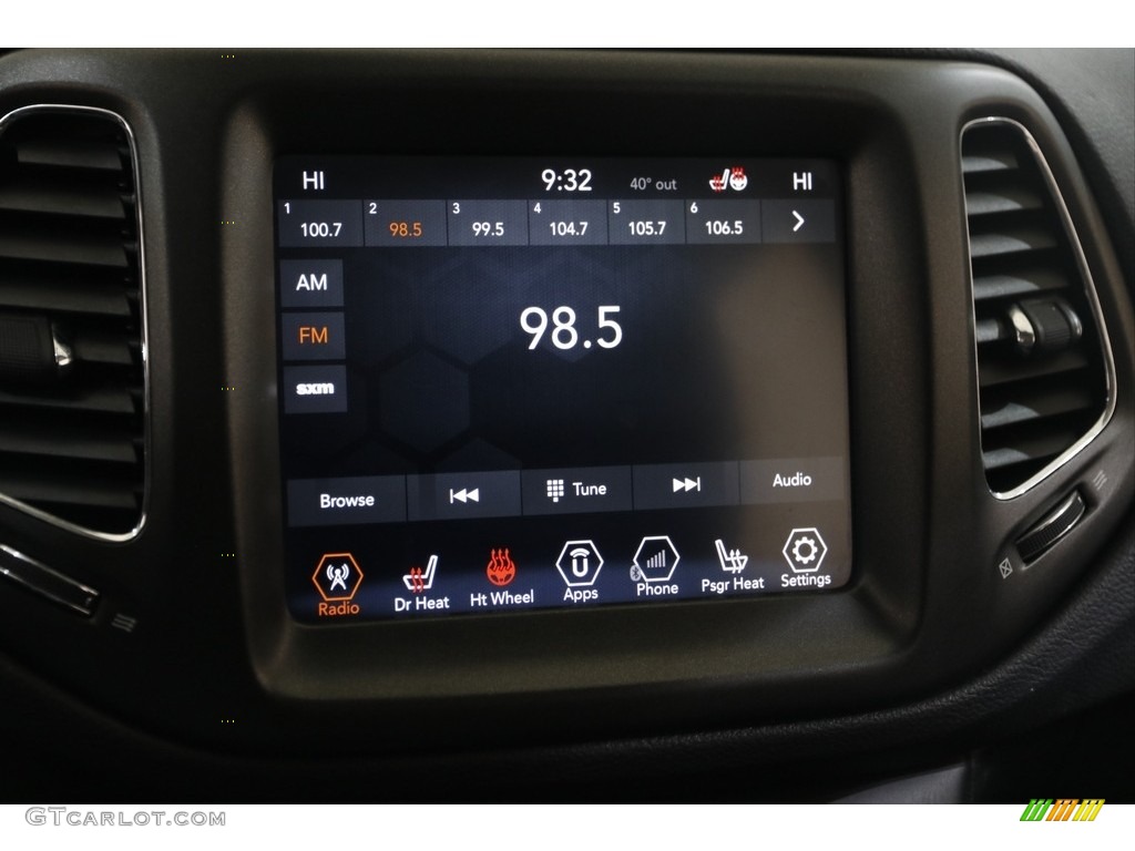 2017 Compass Trailhawk 4x4 - Spitfire Orange / Black/Ruby Red photo #10