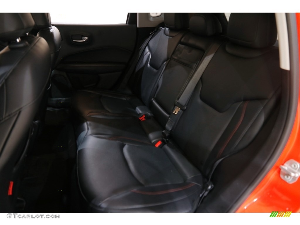 2017 Compass Trailhawk 4x4 - Spitfire Orange / Black/Ruby Red photo #19