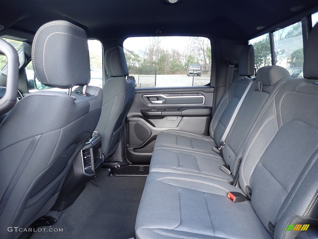 Black Interior 2023 Ram 1500 Big Horn Crew Cab 4x4 Photo #145433085