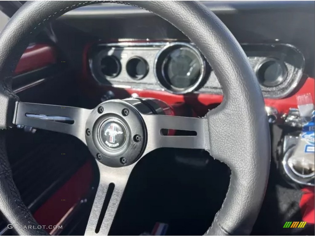 1966 Mustang Coupe - Red / Black photo #3