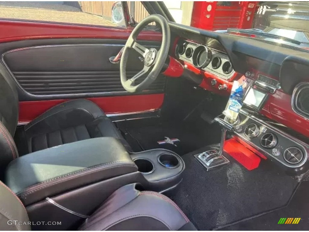 1966 Mustang Coupe - Red / Black photo #4