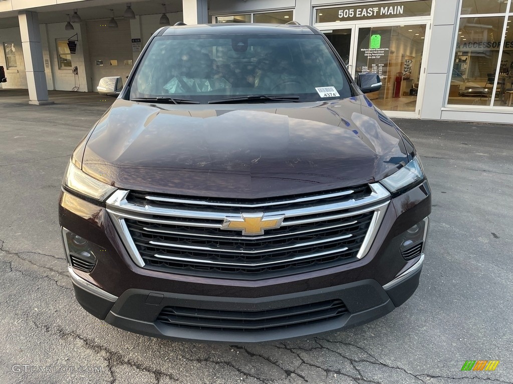 2023 Traverse LT AWD - Black Cherry Metallic / Jet Black photo #3