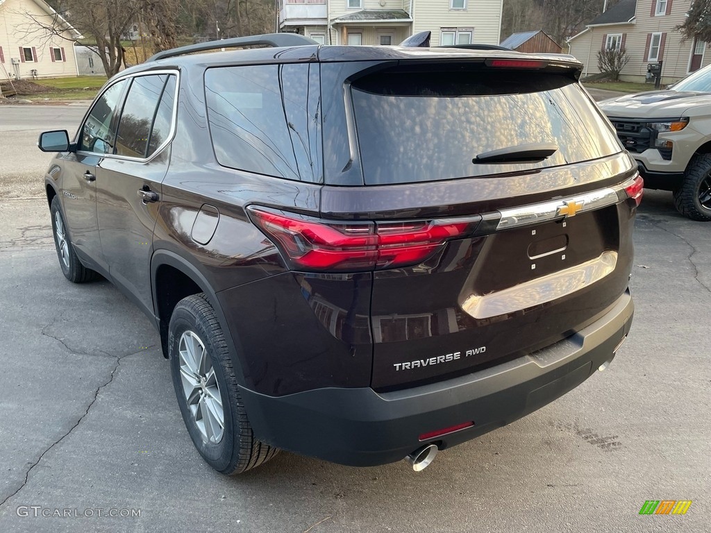 2023 Traverse LT AWD - Black Cherry Metallic / Jet Black photo #4
