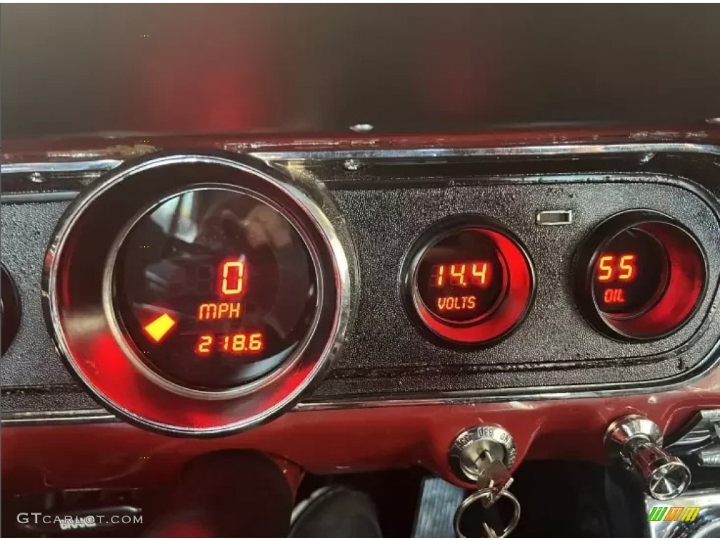 1966 Mustang Coupe - Red / Black photo #6