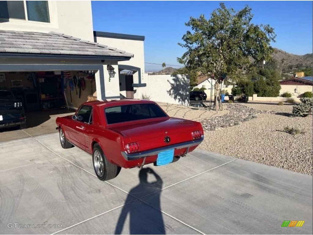 1966 Mustang Coupe - Red / Black photo #10