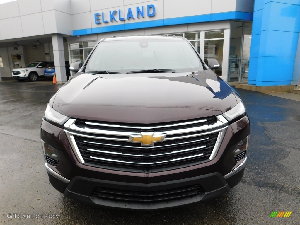 2023 Traverse LT AWD - Black Cherry Metallic / Jet Black photo #11