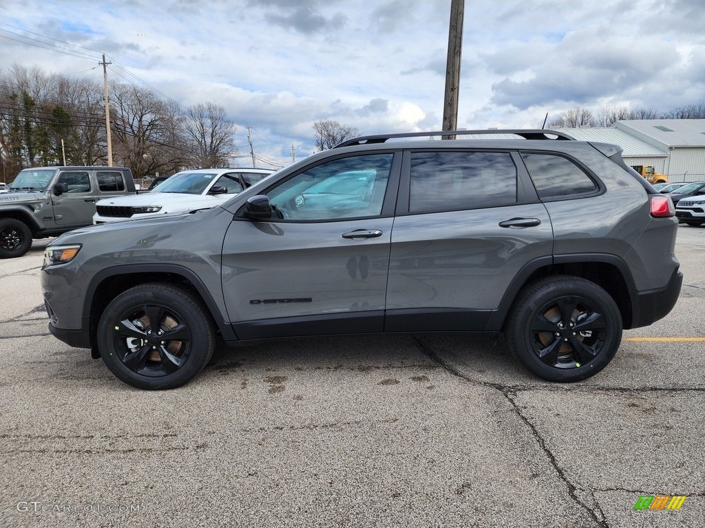 Sting-Gray 2023 Jeep Cherokee Altitude Lux 4x4 Exterior Photo #145433766