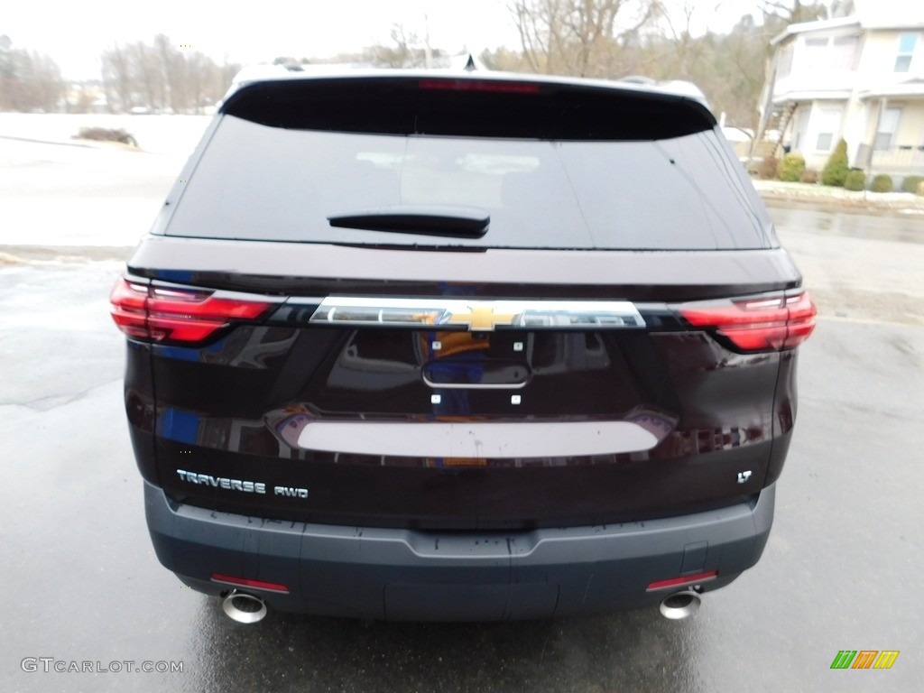 2023 Traverse LT AWD - Black Cherry Metallic / Jet Black photo #17
