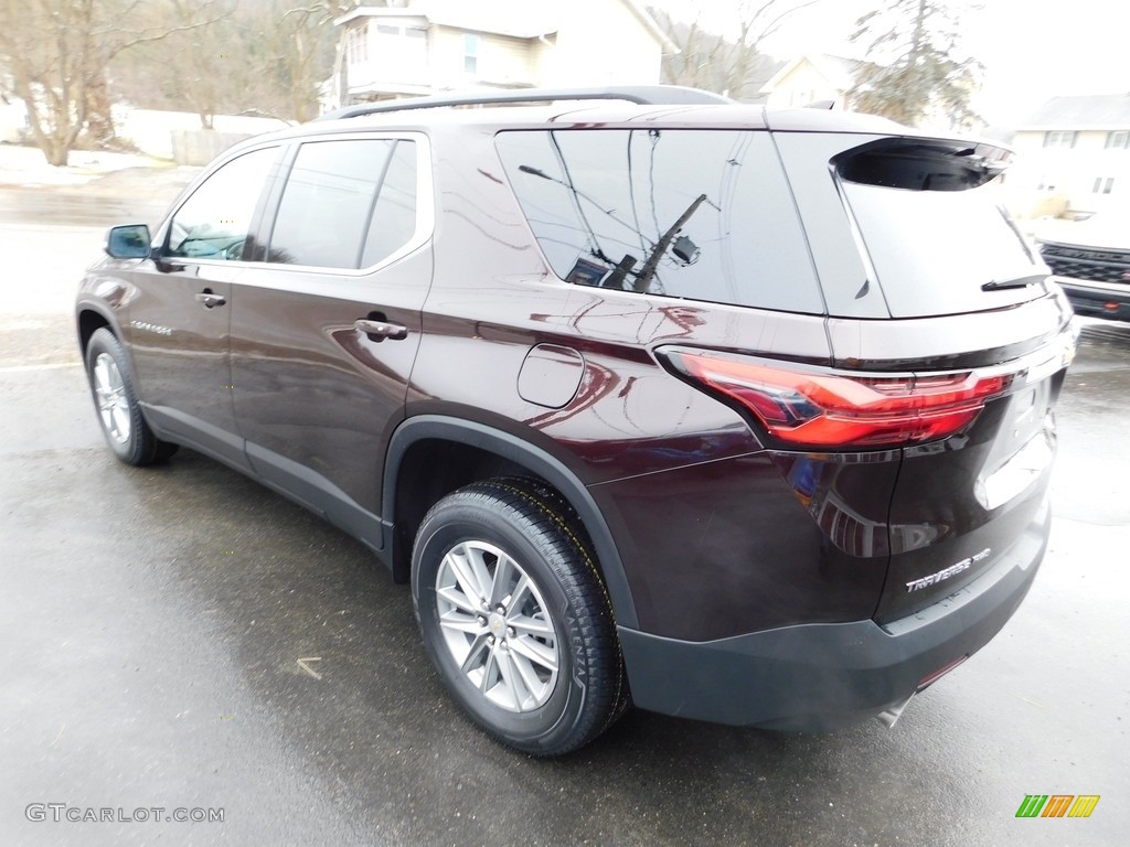 2023 Traverse LT AWD - Black Cherry Metallic / Jet Black photo #18