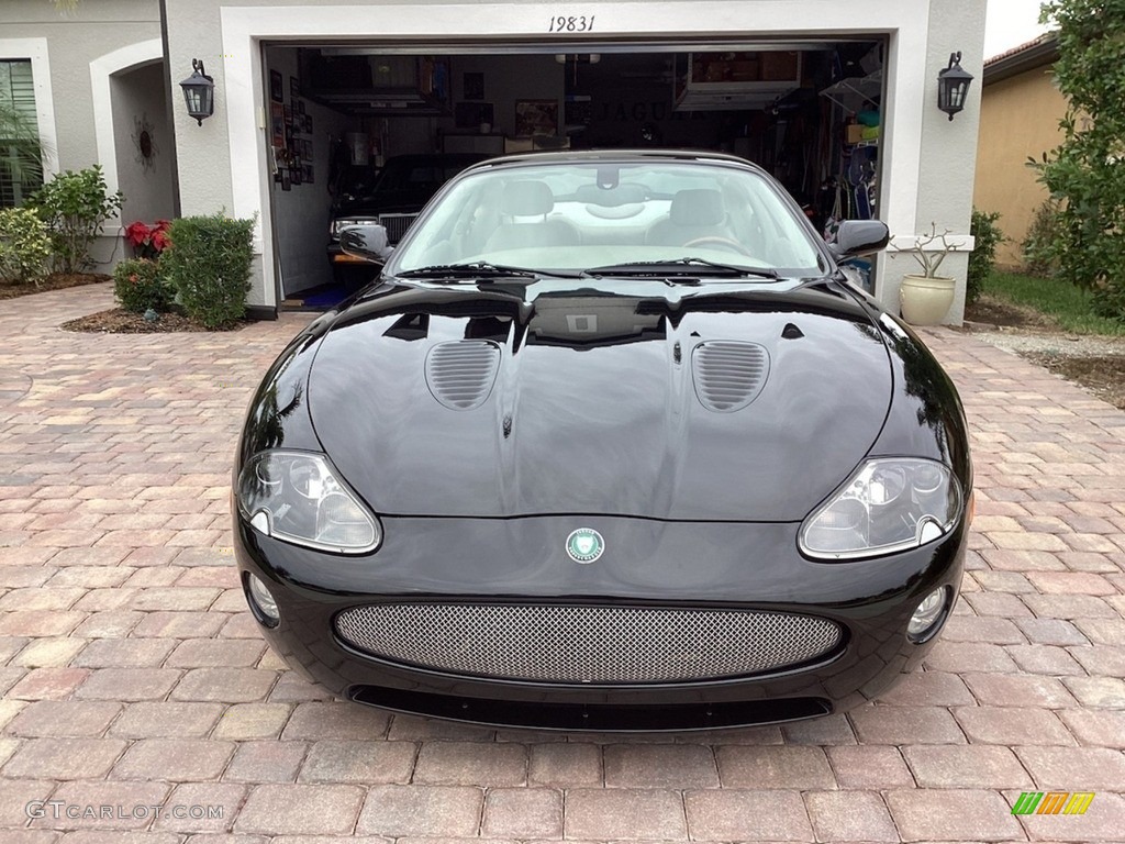 2005 XK XKR Coupe - Ebony Black / Cashmere photo #3