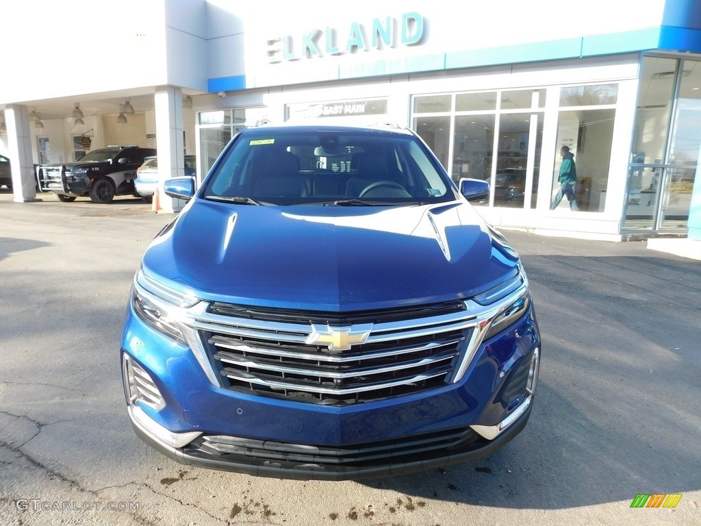 2022 Equinox Premier AWD - Blue Glow Metallic / Jet Black photo #3