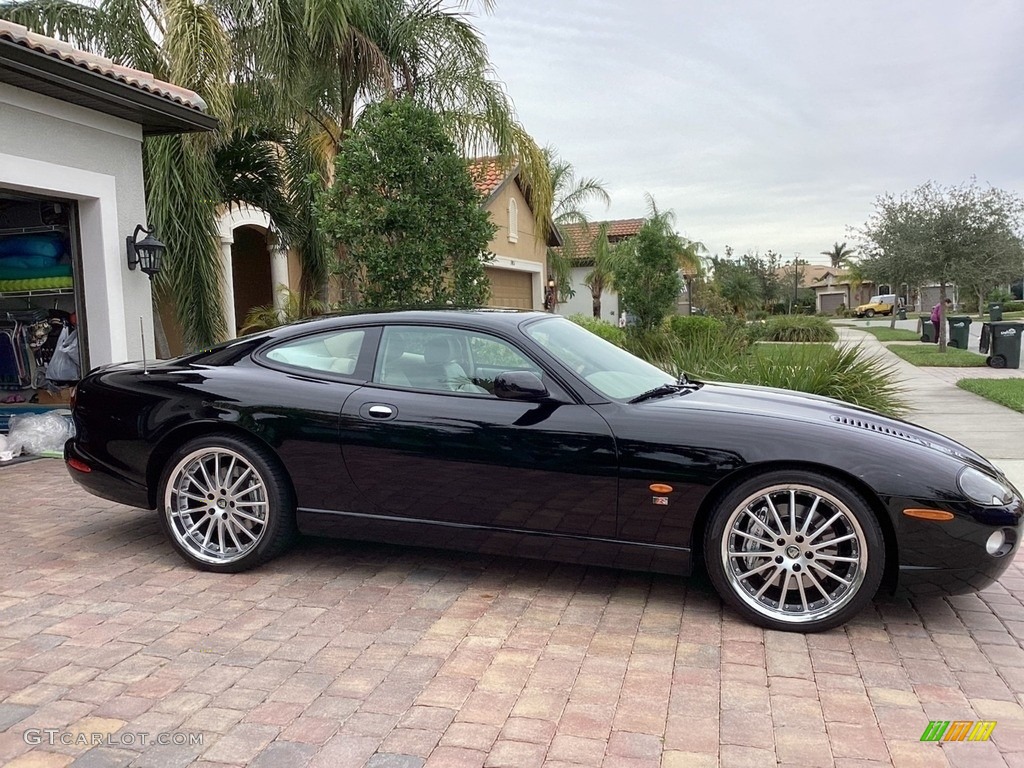 Ebony Black 2005 Jaguar XK XKR Coupe Exterior Photo #145433955