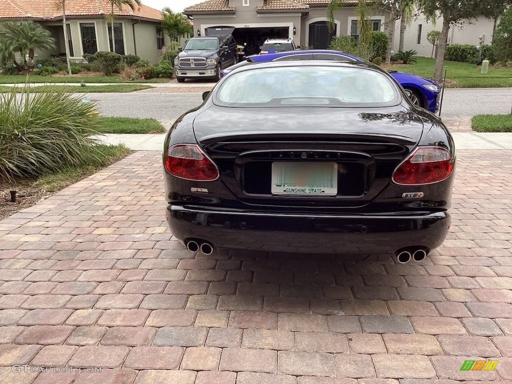 2005 XK XKR Coupe - Ebony Black / Cashmere photo #5